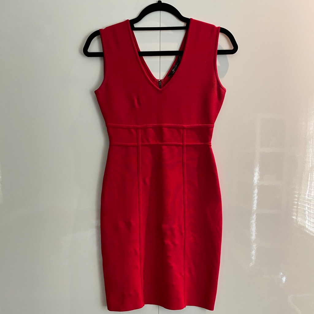Bcbg Maxazaria Red Formal Dress